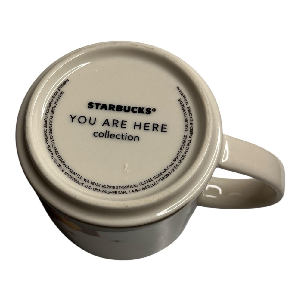 Starbucks Austin Texas TX State You are Here Series Coffee Tea Mug Cup 14oz - Picture 6 of 7